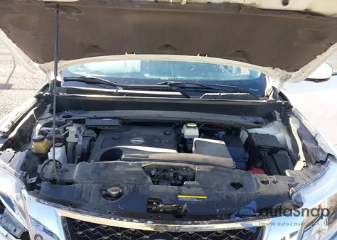 2016 Nissan Pathfinder Platinum из США, поврежденный, VIN 5N1AR2MN3GC603640